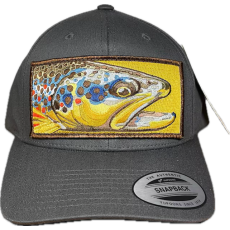 Andrea Larko Hat Brown Trout Grey